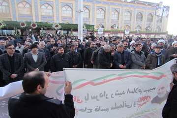 گزارش تصویری: میثاق کارکنان اداره کل دامپزشکی استان کرمان با سردار رشید اسلام حاج قاسم سلیمانی 